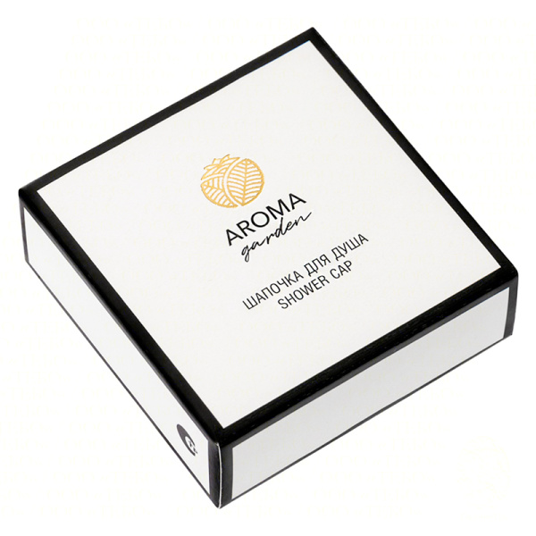 Шапочка для душа, упак. картон «Aroma Garden» / Shower cap